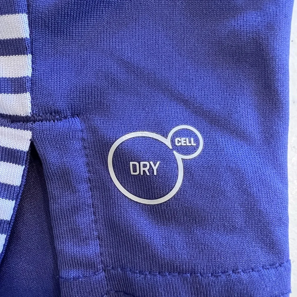 Mens Puma Dry Cell purple/blue shirt and white golf polo - Picture 7 of 7